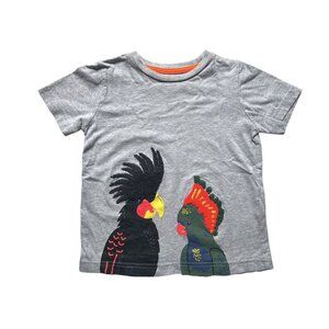 Mini Boden Bird Tee Size 3-4